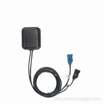 GPS/GSM Combined Antenna with 28dBi Gain, Applied to Car Navigation